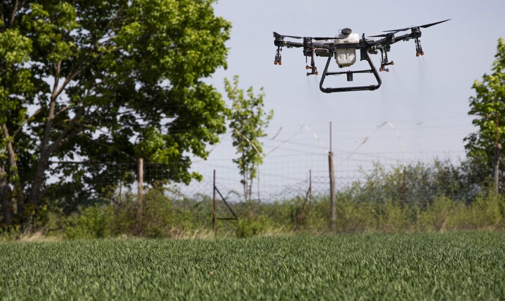 mezőgazdaság innovatív dróntechnológia növénytermesztés