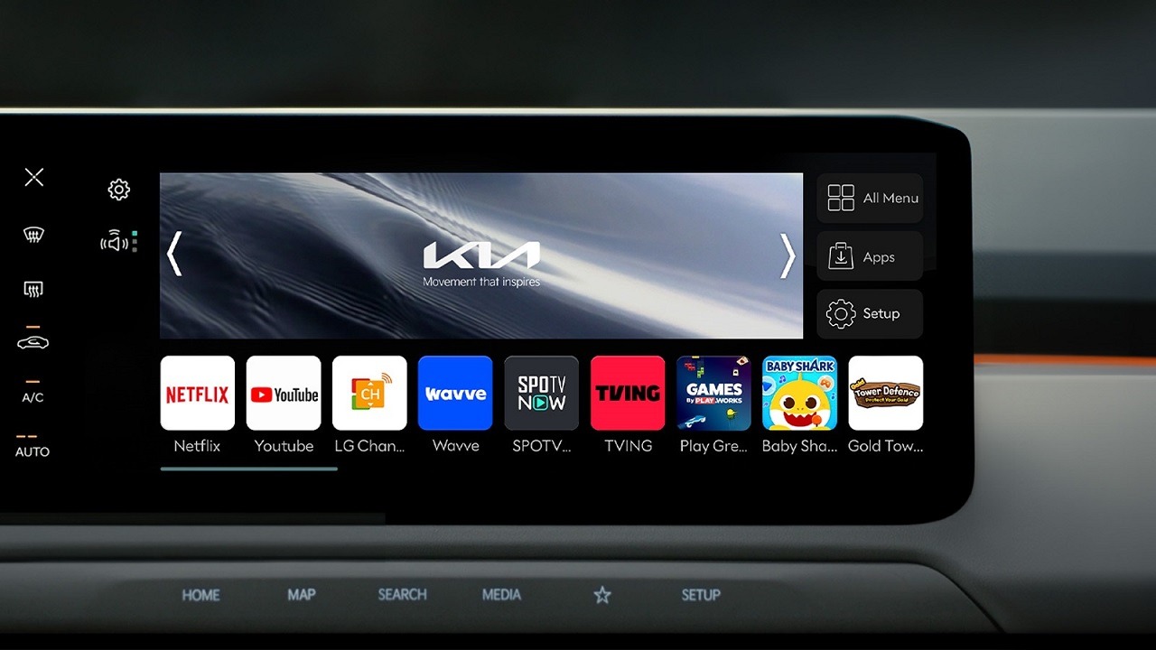 Kia EV3 LG webOS ACP