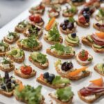 irodai partik bekészítés szendvicsek