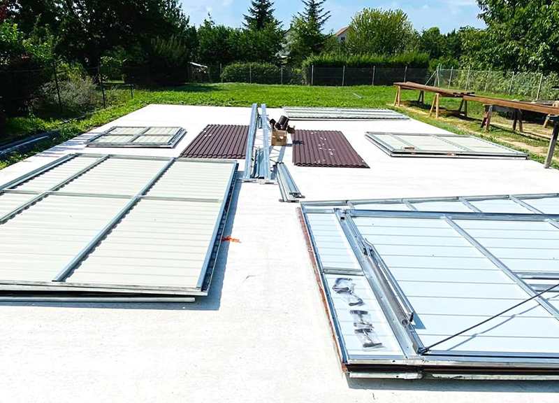 mobilgarázs betonalap